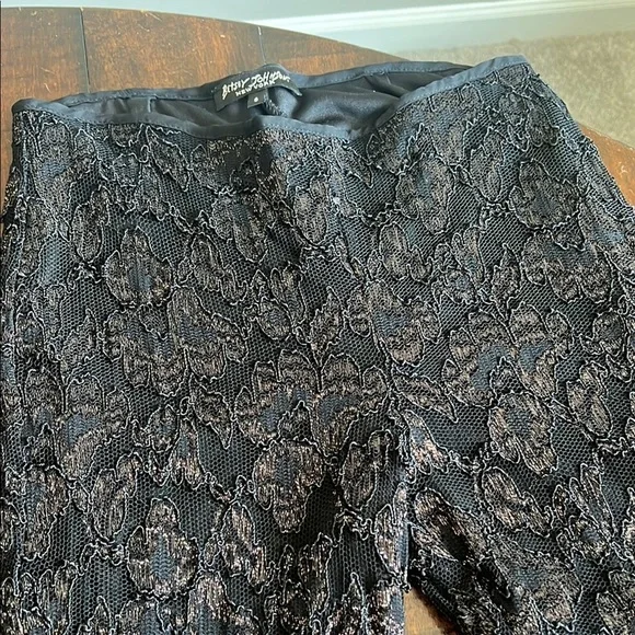 Betsey Johnson Vintage Black Lace Camisole & Pant Outfit - Picture 11 of 11